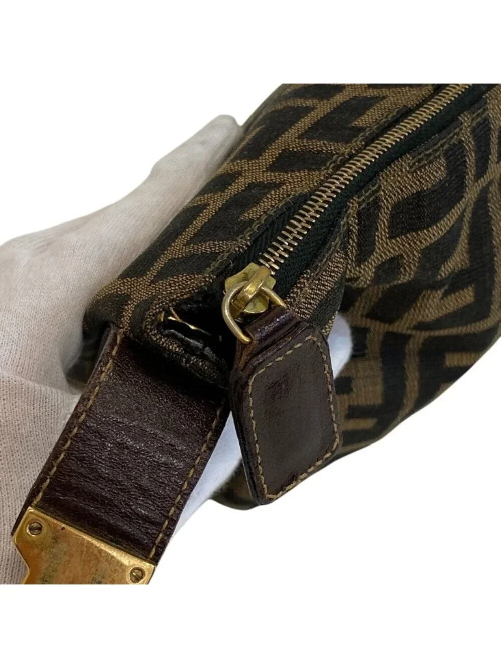 Fendi Vanity Mini Handbag Zukka Makeup Pouch